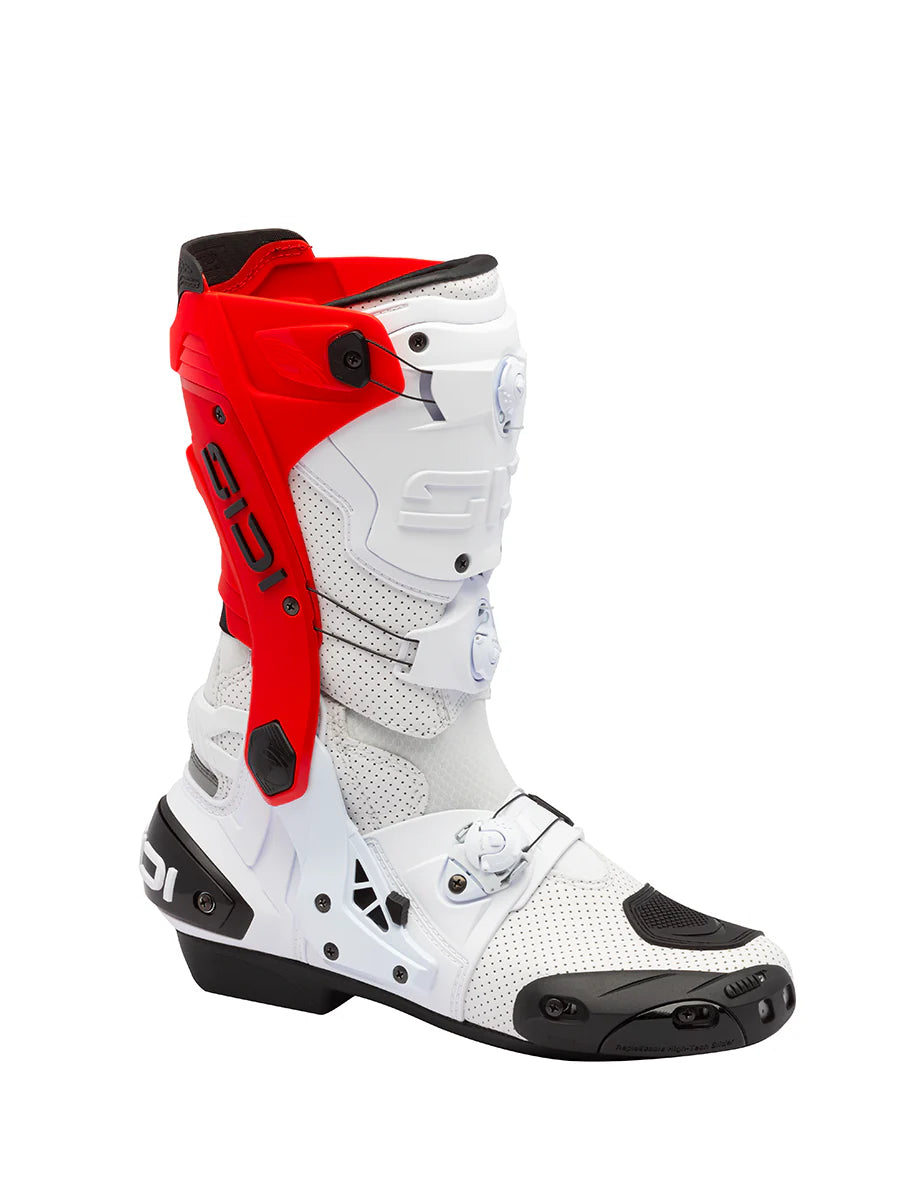 REX AIR MOTO BOOT (White/Red) | SIDI