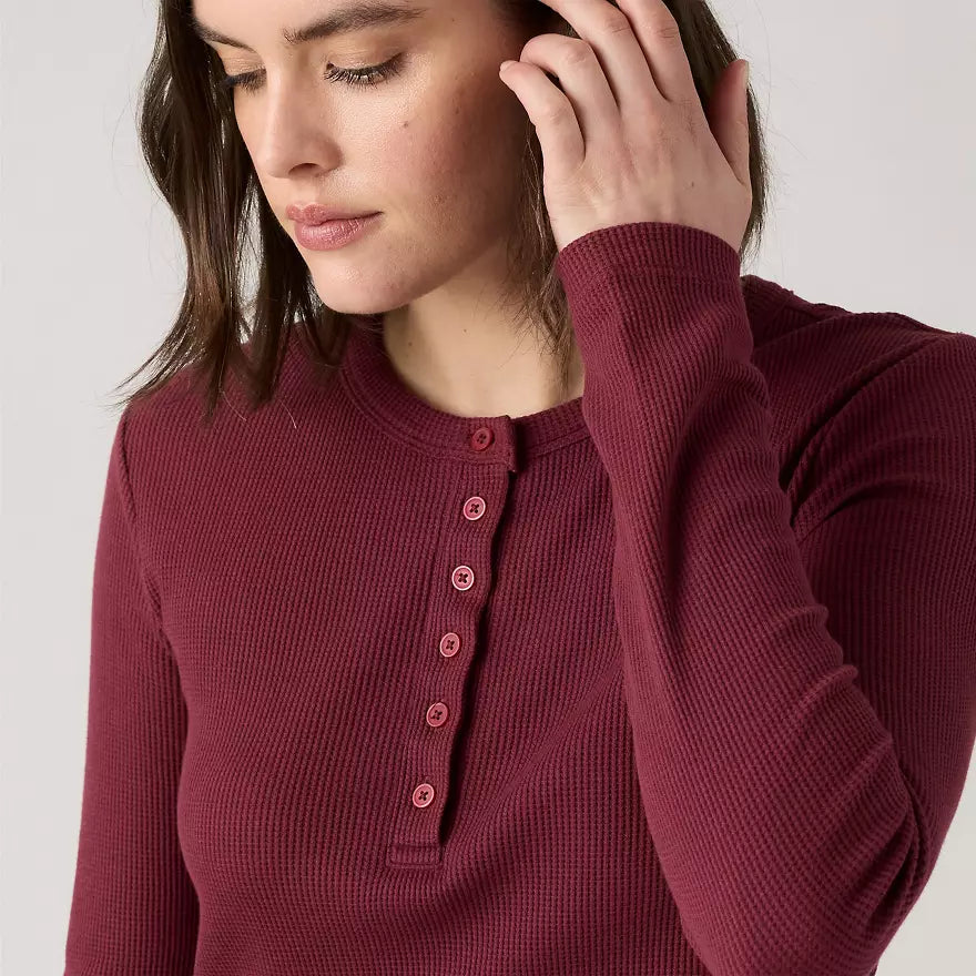 WOMEN'S DANA HENLEY (Tawny Port) | LEVI'S