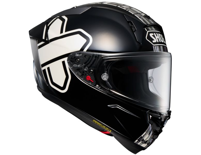 X-FIFTEEN HELMET (CROSS LOGO TC-5) | SHOEI