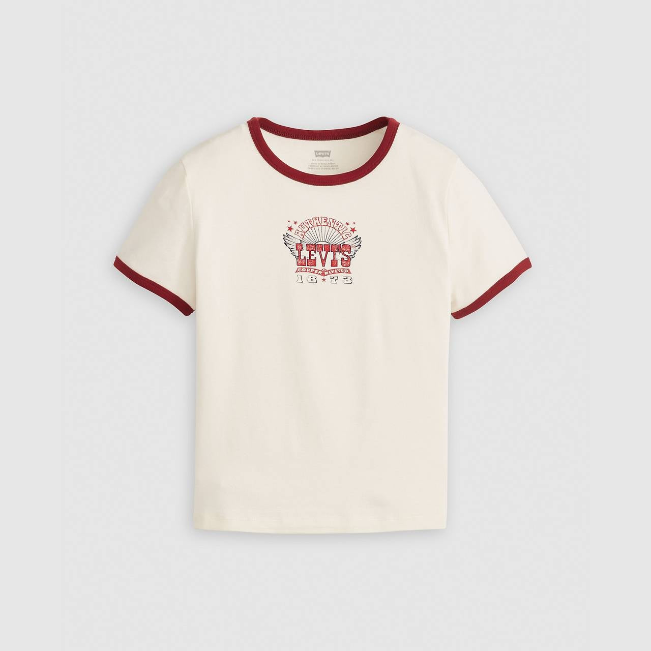WOMEN'S GRAPHIC RINGER RICKIE'S T-SHIRT | LEVI'S