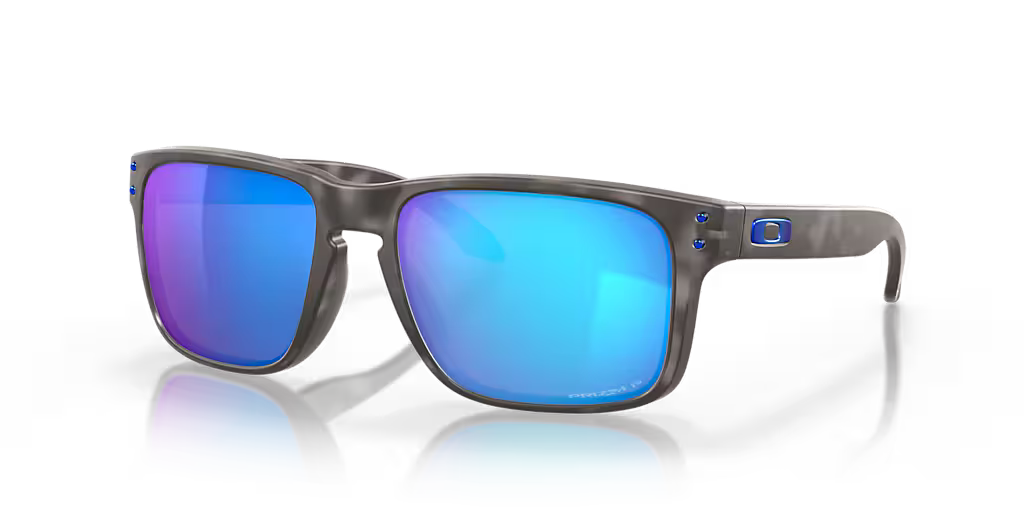 HOLBROOK POLISHED BLACK W/ PRIZM SAPPHIRE