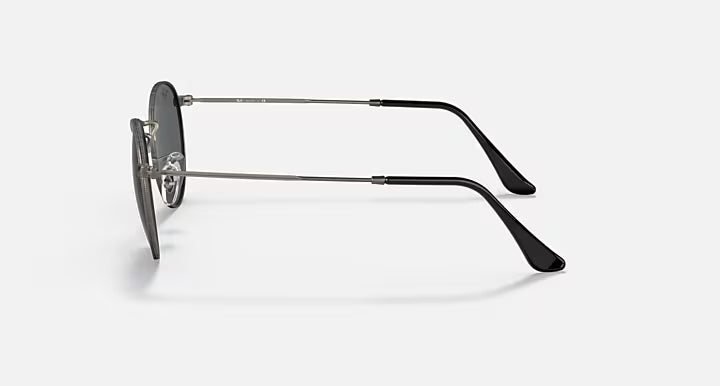 ROUND METAL SUNGLASSES (GUNMETAL BLACK) | RAYBAN