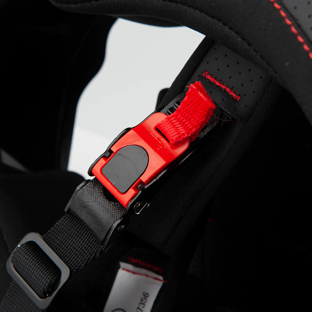 ADULT SS1650 LUNATIC FRINGE FULL FACE HELMET (White/Black) | Speed and Strength