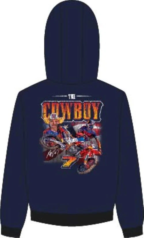 YOUTH HOMAGE HOODIE (NAVY) | KTM