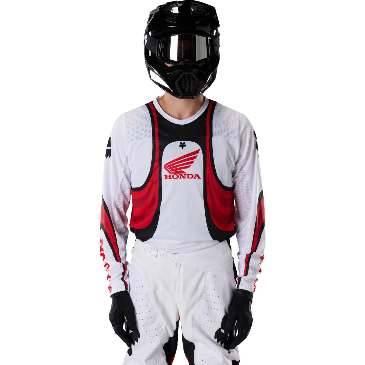 180 HONDA JERSEY (WHITE/RED) | Fox Racing
