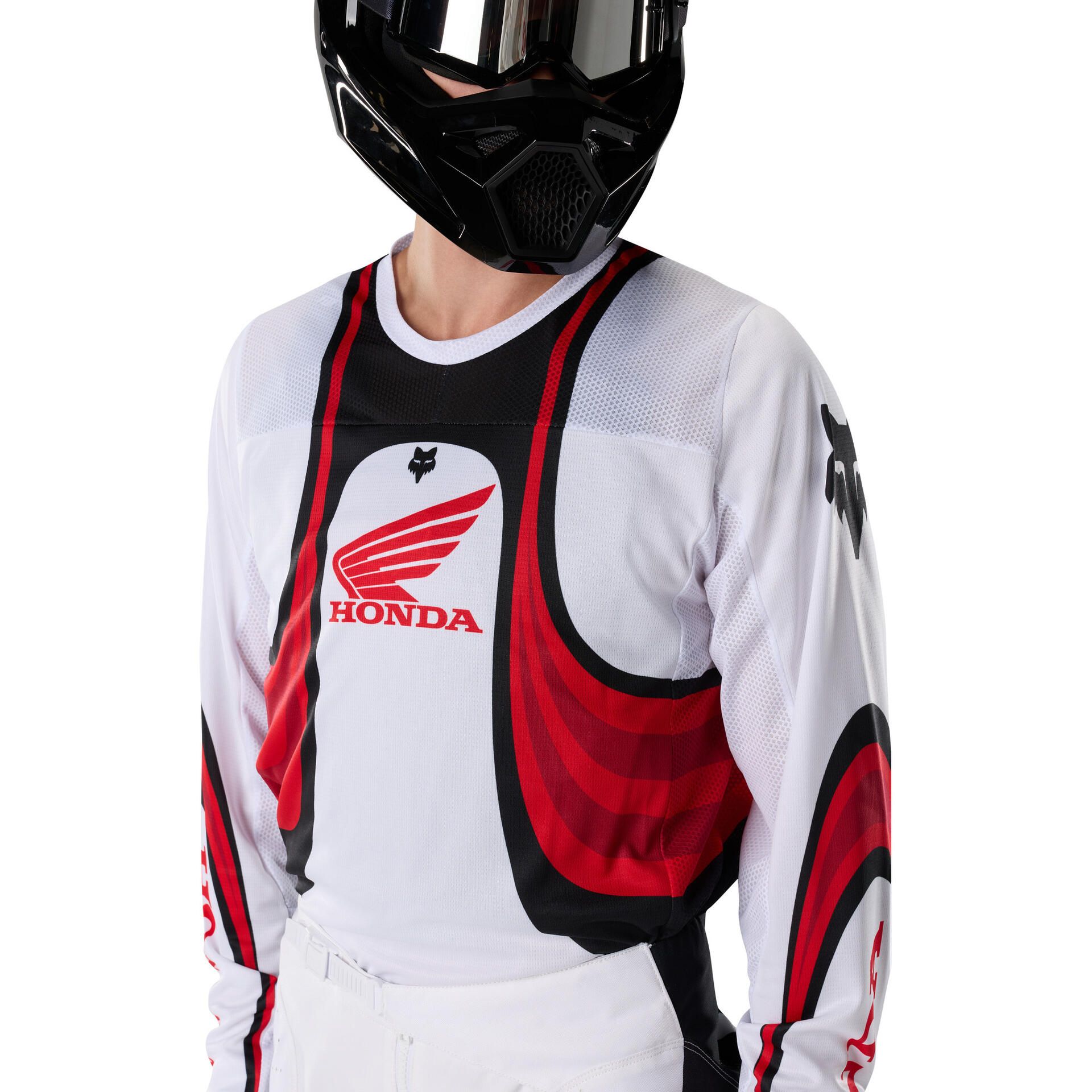 180 HONDA JERSEY (WHITE/RED) | Fox Racing