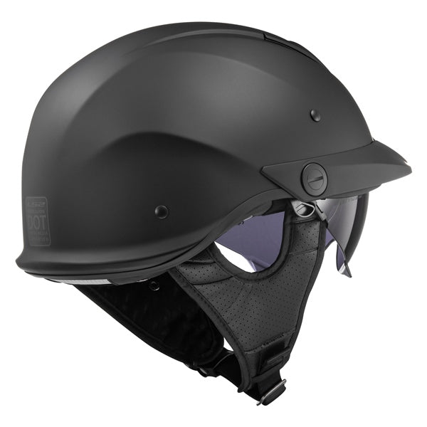 REBELLION HALF HELMET (Matte Black) | LS2