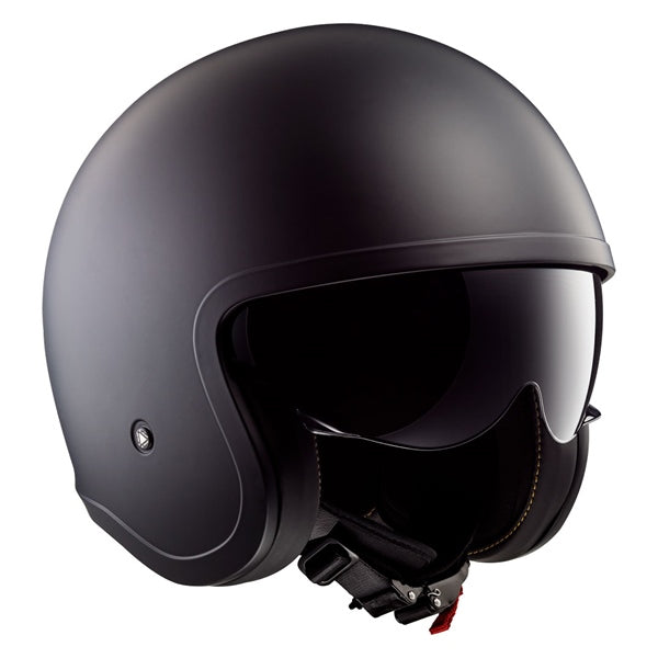 SPITFIRE OPEN FACE HELMET (Matte Black) | LS2