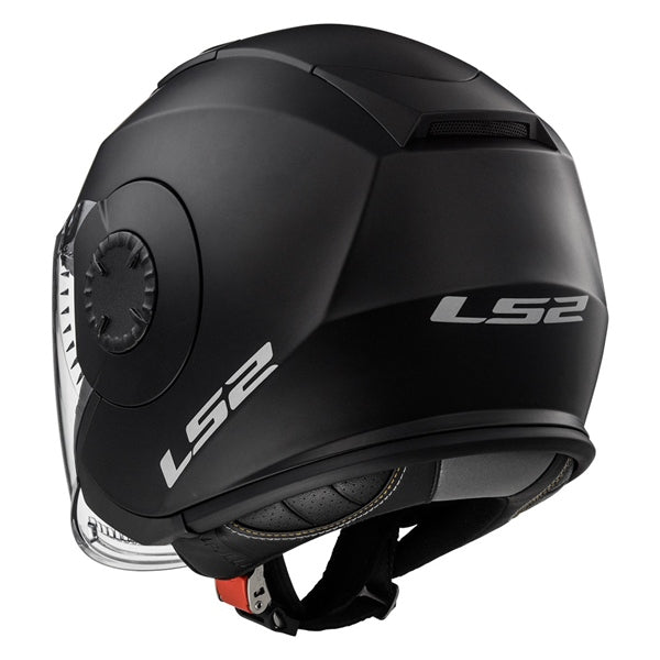 VERSO OPEN FACE HELMET (Matte Black) | LS2