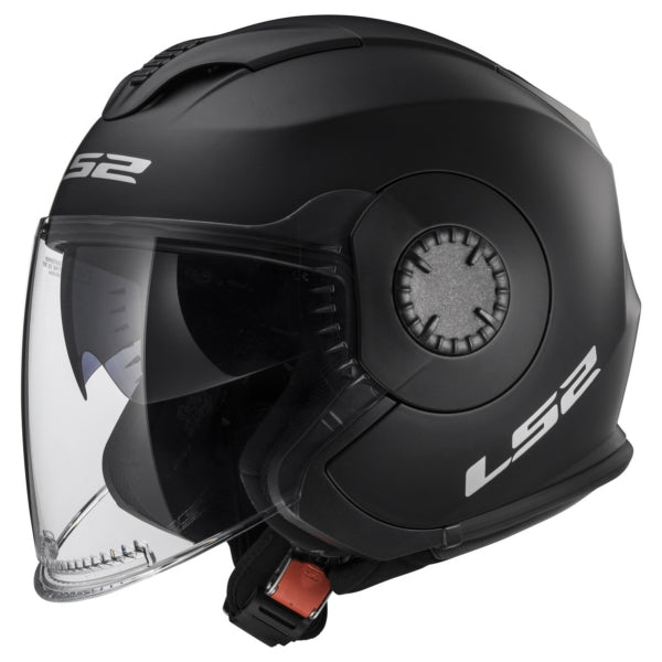 VERSO OPEN FACE HELMET (Matte Black) | LS2