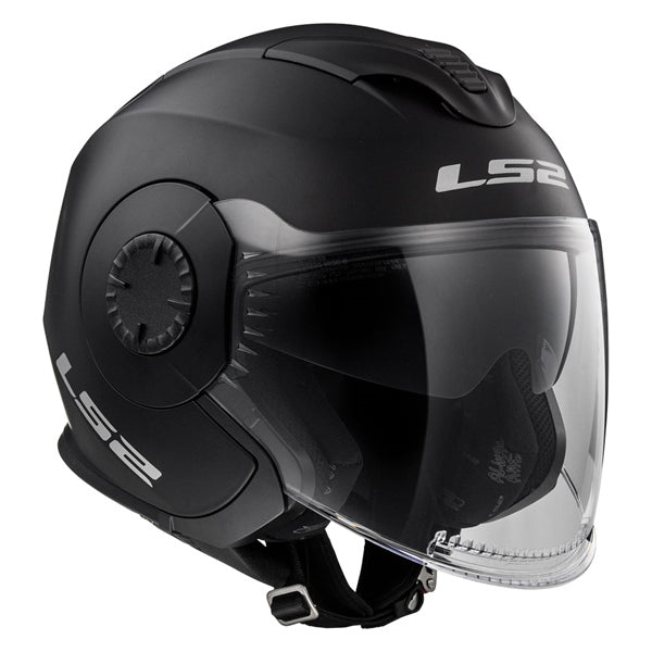 VERSO OPEN FACE HELMET (Matte Black) | LS2