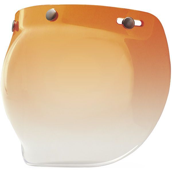 3-SNAP BUBBLE SHIELD (Amber Gradient) | BELL
