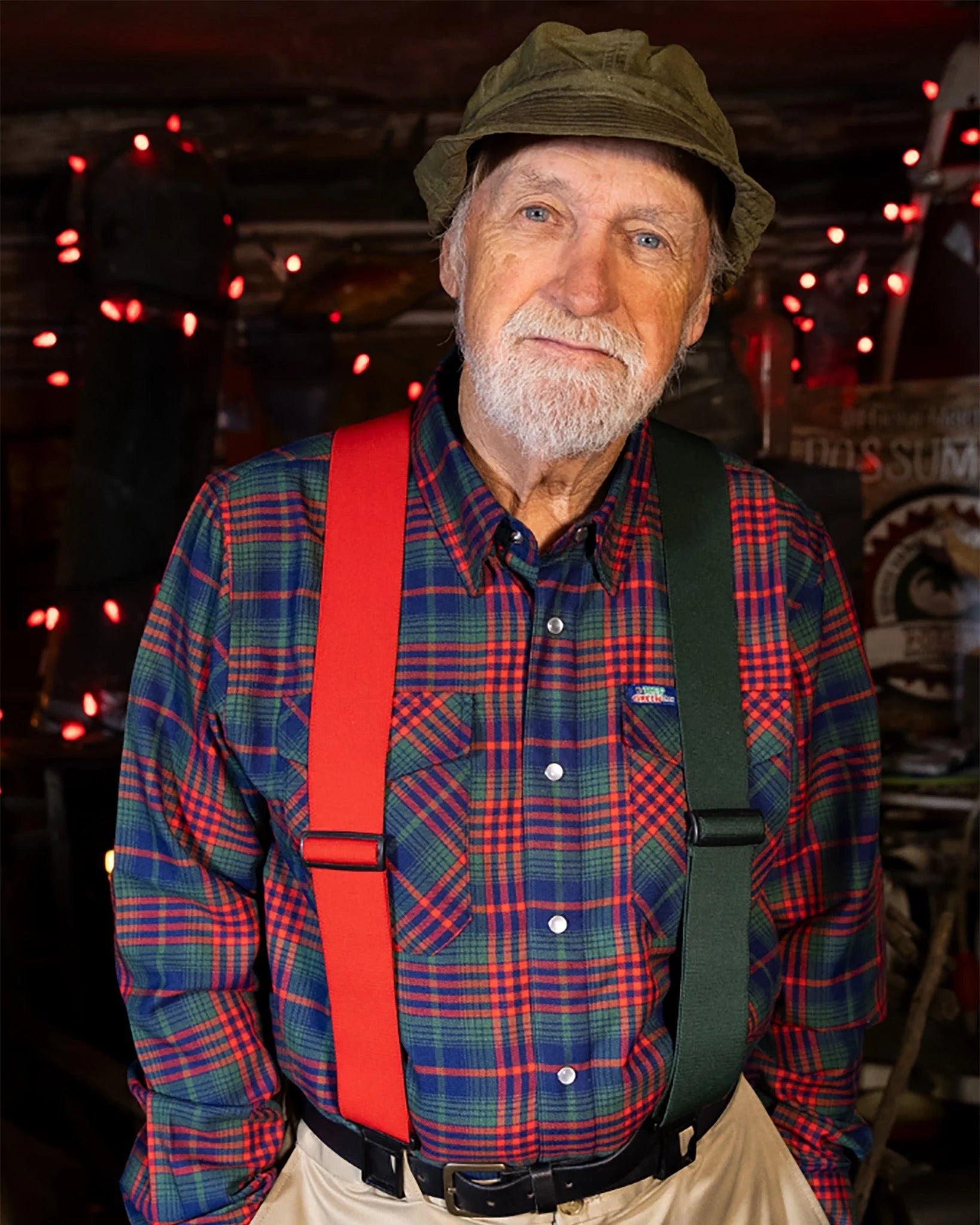 MEN'S RED/GREEN FLANNEL | Dixxon