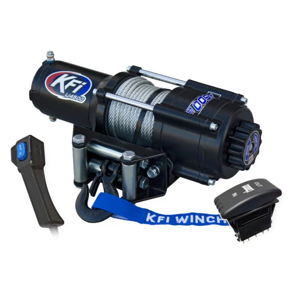 KFI 4500 LBS UTV WINCH W-DASH SWITCH (4.875X3.00)