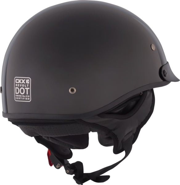 REVOLT RSV HALF HELMET (Glossy Black) | CKX