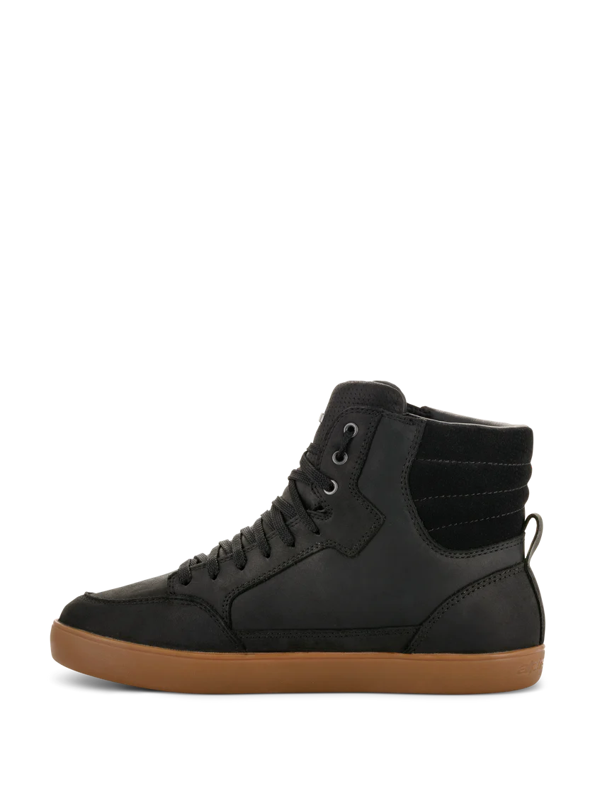 MEN'S J-6 WATERPROOF RIDING SHOE (Black/Gum) | ALPINESTARS
