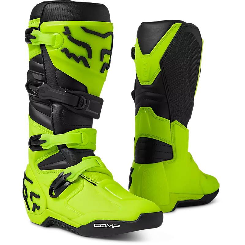 MEN'S COMP BOOT (Flo Yellow) | Fox Racing