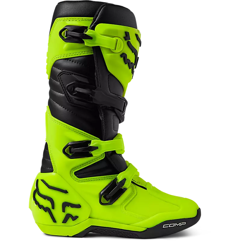 MEN'S COMP BOOT (Flo Yellow) | Fox Racing
