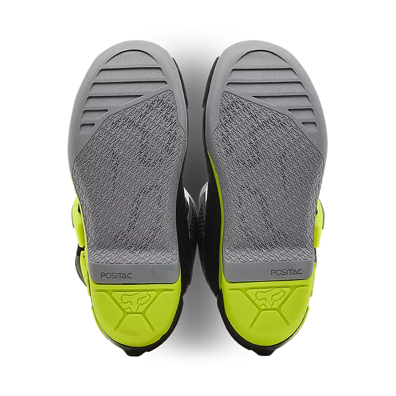 YOUTH COMP BOOT (Grey/Yellow) | Fox Racing