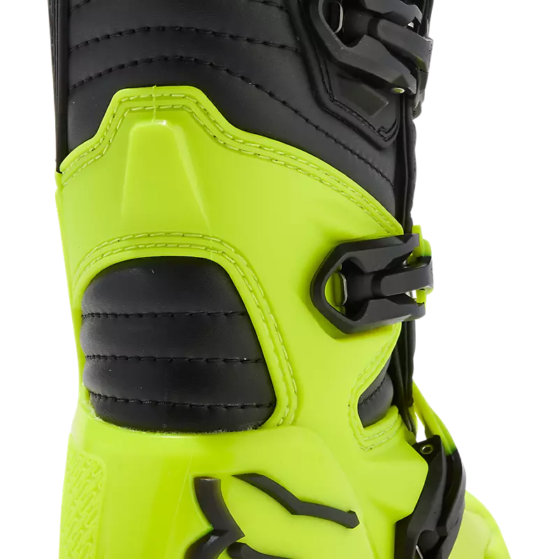 YOUTH COMP BOOT (Flo Yellow) | Fox Racing