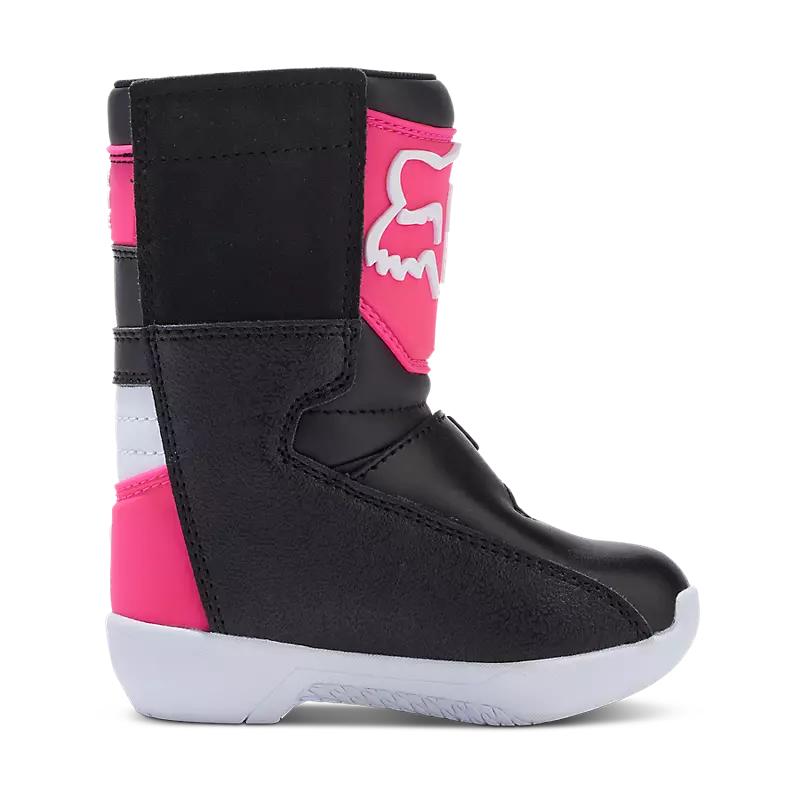 GIRLS COMP BOOT (Black/Pink) | Fox Racing