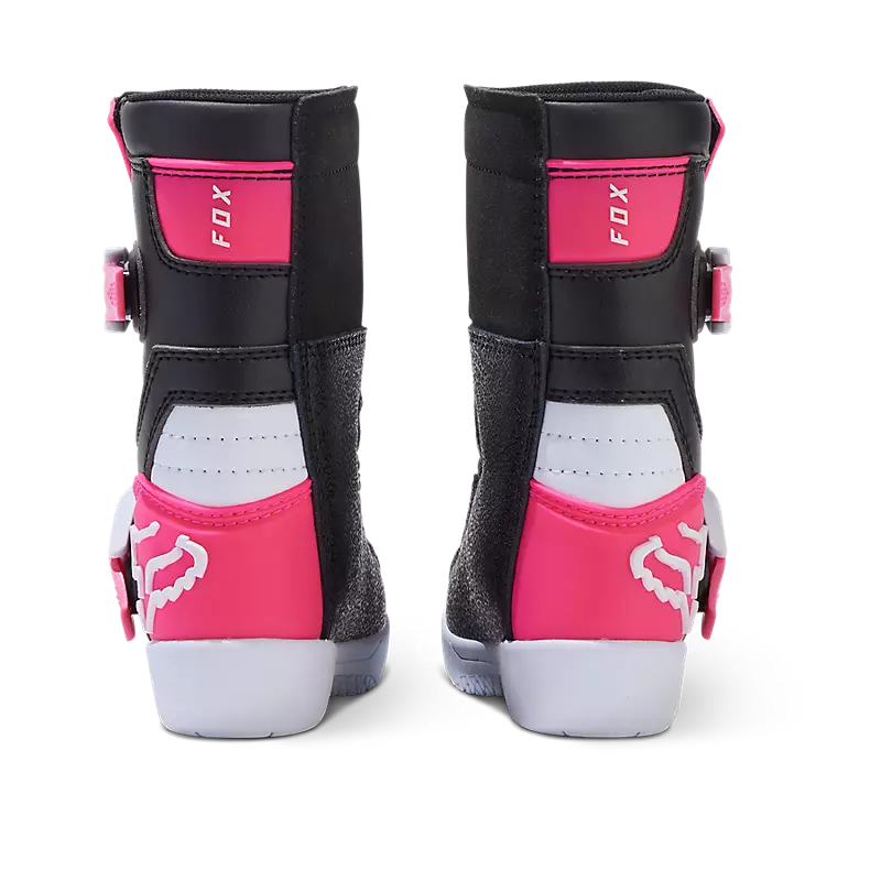 GIRLS COMP BOOT (Black/Pink) | Fox Racing