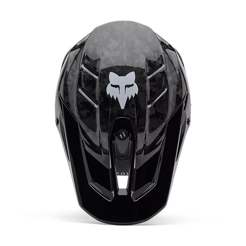 V3 RS CARBON SOLID HELMET (Black) | Fox Racing