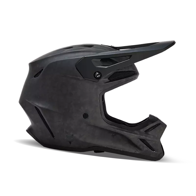 V3 RS CARBON SOLID HELMET (Matte Black) | Fox Racing