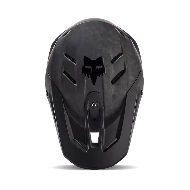 V3 RS CARBON SOLID HELMET (Matte Black) | Fox Racing