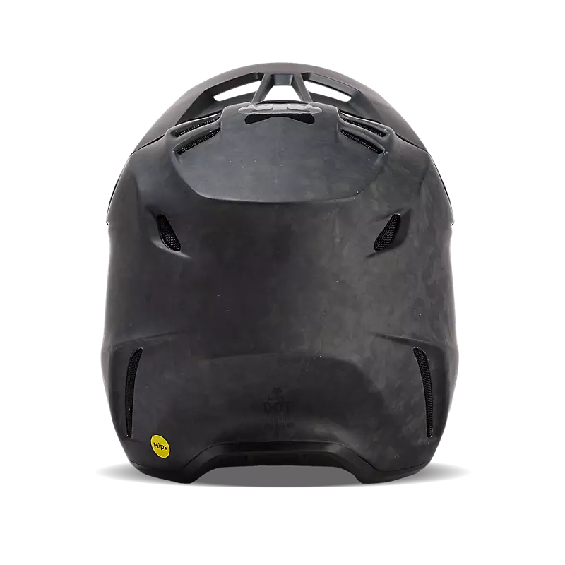V3 RS CARBON SOLID HELMET (Matte Black) | Fox Racing