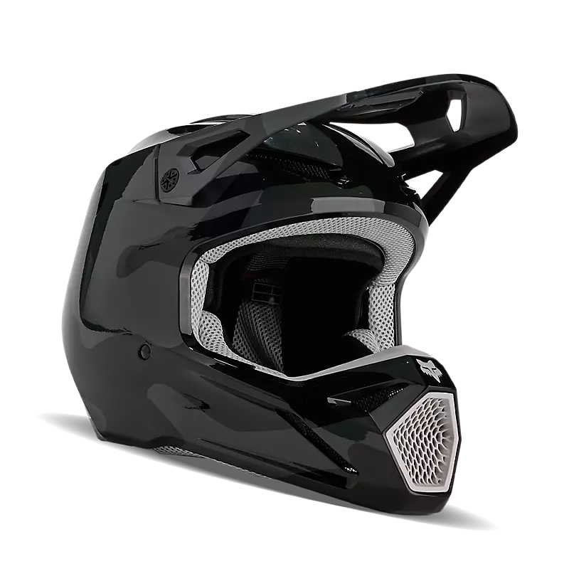 V1 BNKR HELMET (Black Camo) | Fox Racing