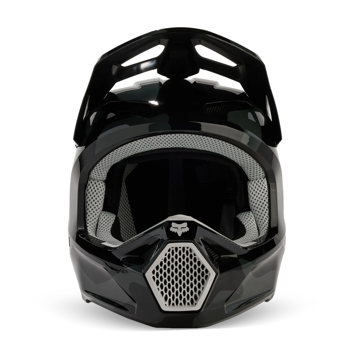 V1 BNKR HELMET (BLCK CAMO) | FOX RACING
