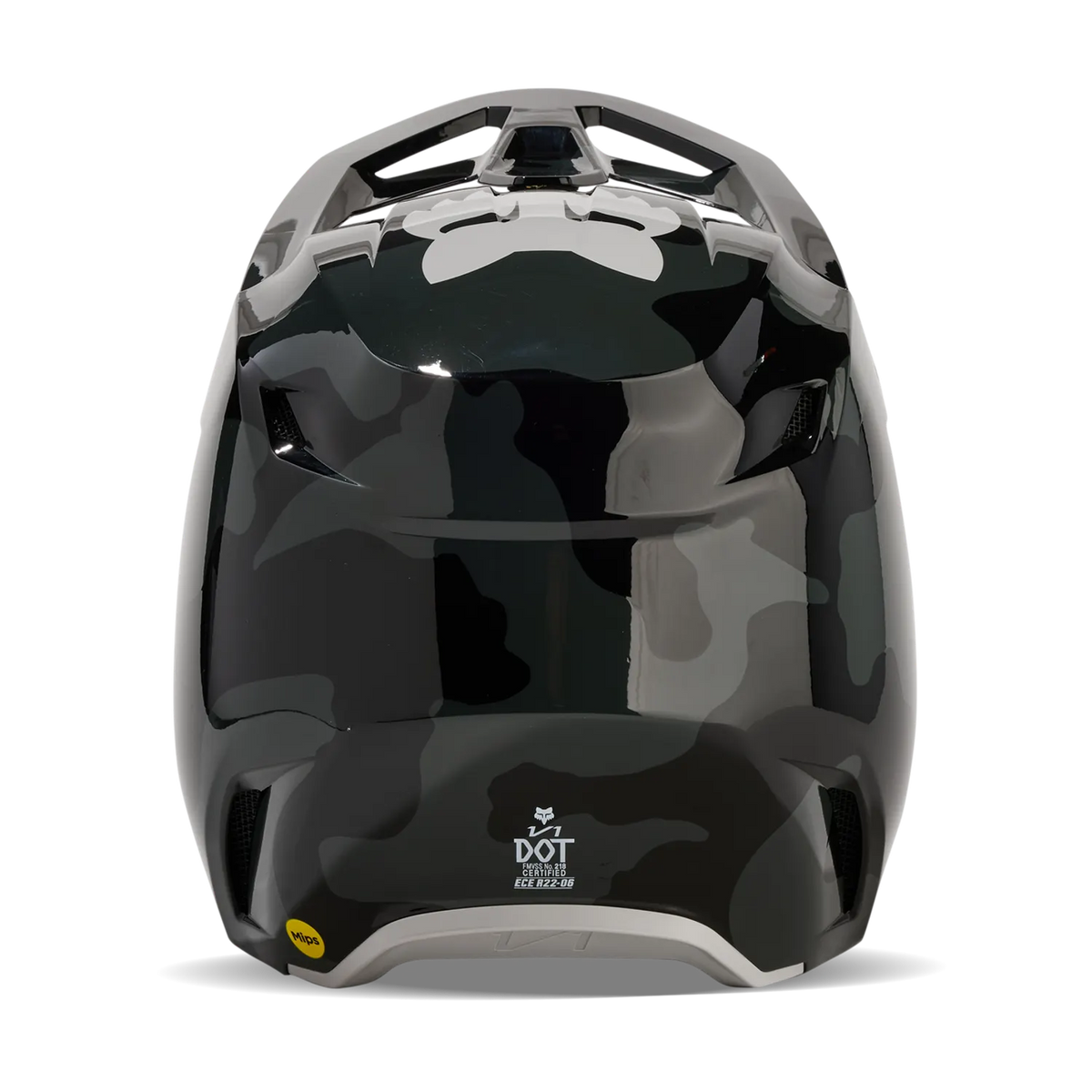 V1 BNKR HELMET (BLCK CAMO) | FOX RACING