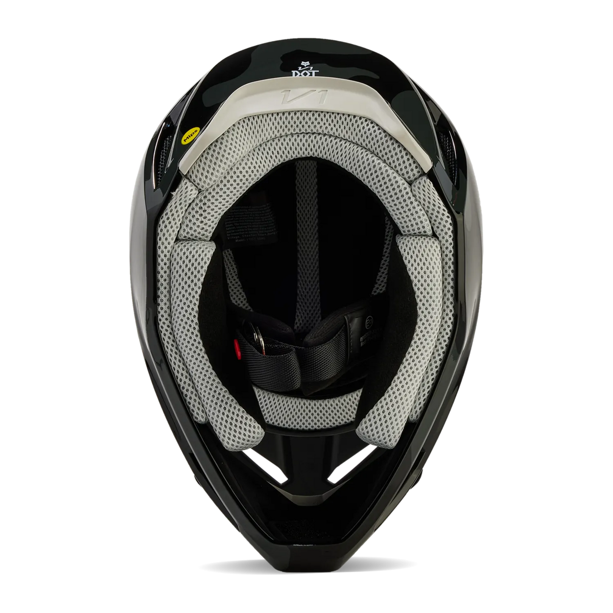 V1 BNKR HELMET (BLCK CAMO) | FOX RACING