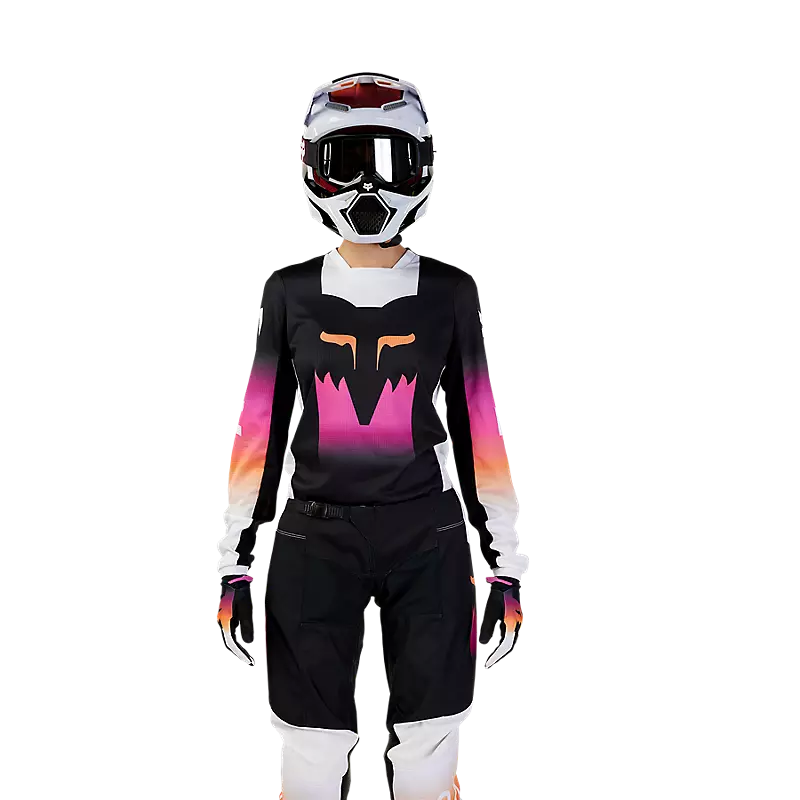 WOMEN'S 180 FLORA JERSEY (Black/Pink) | Fox