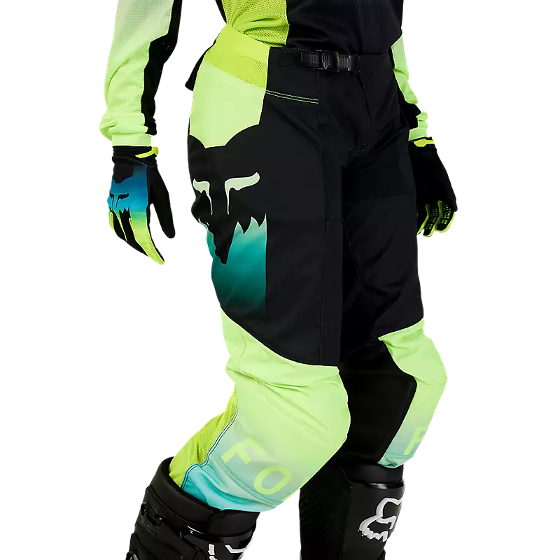 WOMEN'S 180 FLORA PANT (Black/Yellow) | Fox
