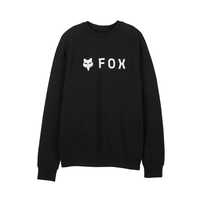 MEN'S ABSOLUTE FLEECE CREW (Black) | Fox