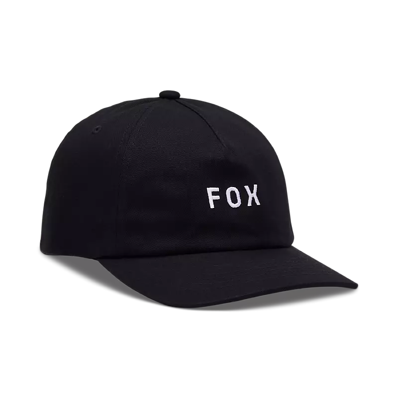 WORDMARK ADJSTABLE HAT (BLK/WHT) | Fox Racing