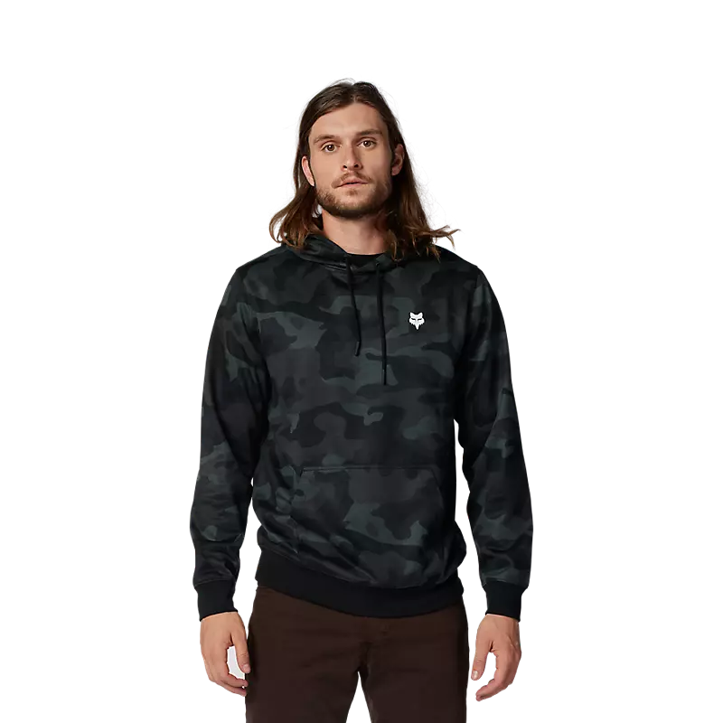 MEN'S FOX HEAD CAMO FLEECE PO (Black Camo) | Fox
