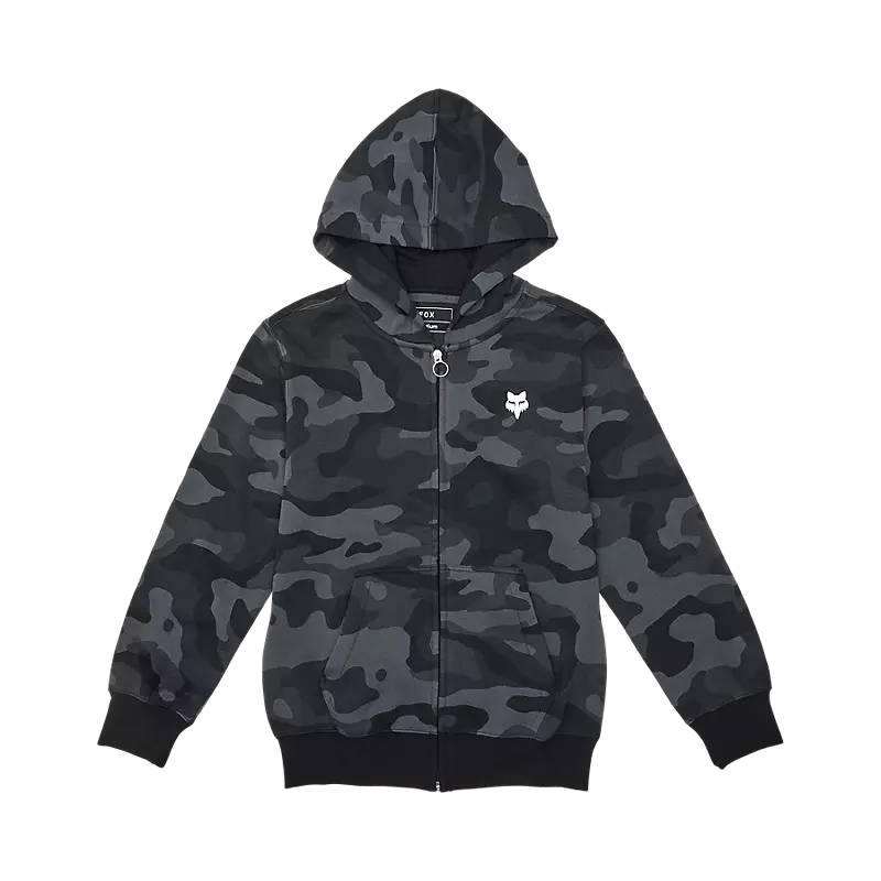 YOUTH FOX HEAD CAMO FLEECE ZIP | Fox Racing