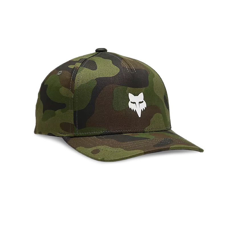 YOUTH FOX HEAD CAMO 110 SB HAT (Green Camo) | Fox Racing