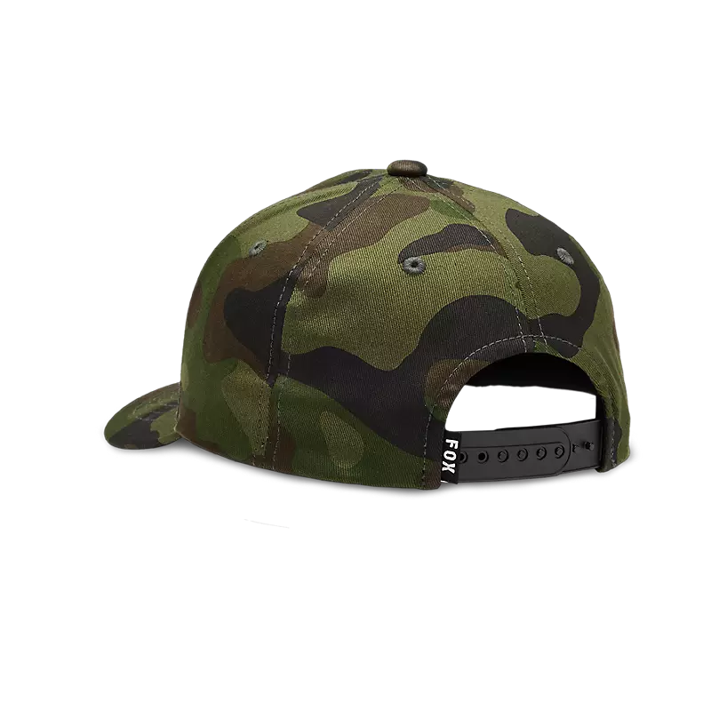 YOUTH FOX HEAD CAMO 110 SB HAT (Green Camo) | Fox Racing