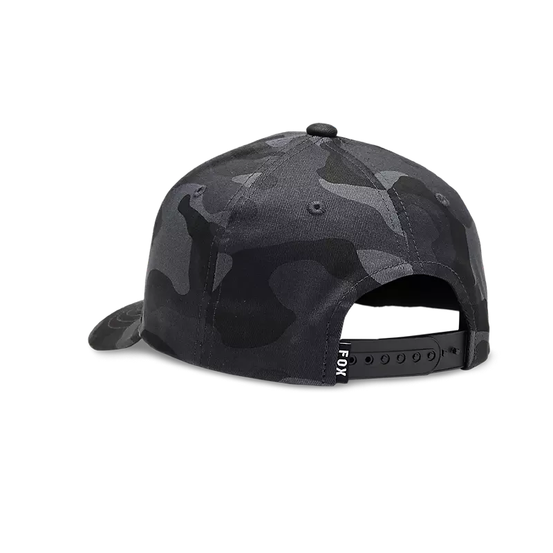 YOUTH FOX HEAD CAMO 110 SB HAT (Black Camo) | Fox Racing