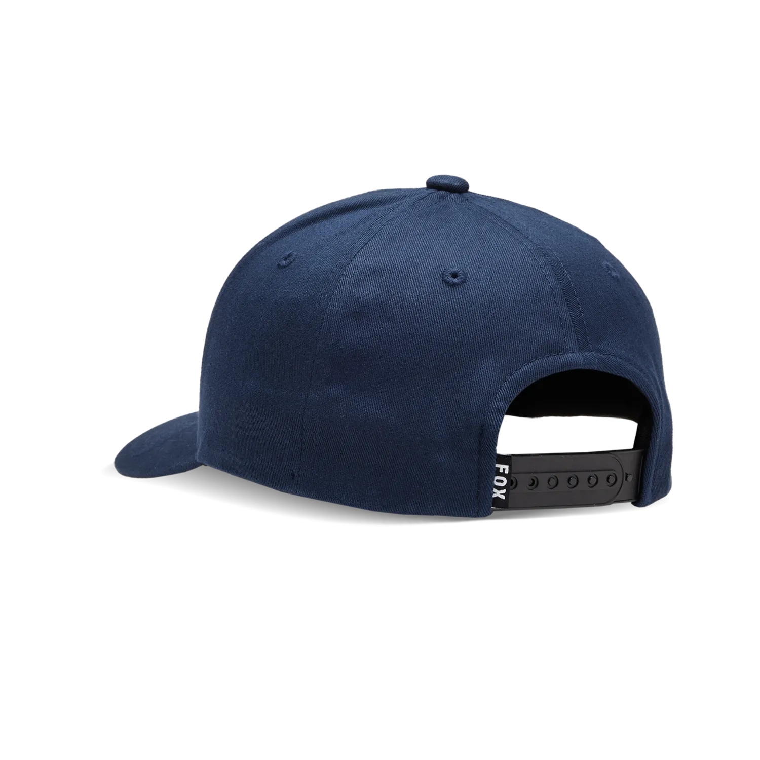 YOUTH LEGACY 110 SB HAT (MDNT) | Fox Racing rear view showcasing adjustable snapback closure.