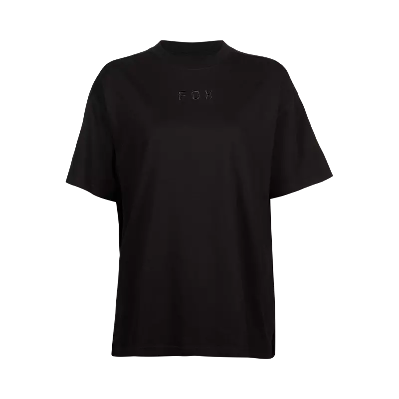 WOMEN'S WORDMARK OS SS TEE (Black) | Fox Racing