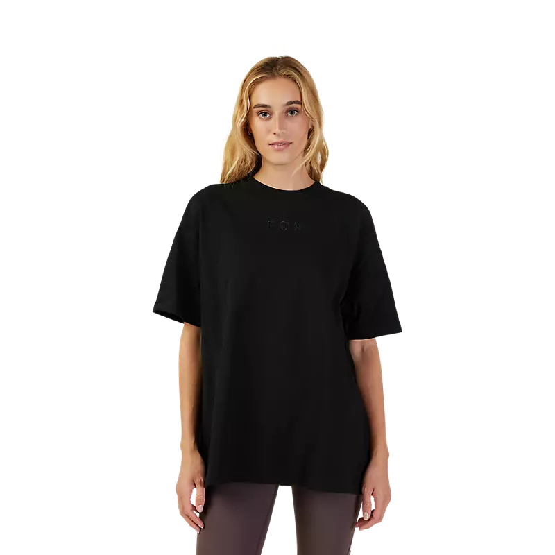 WOMEN'S WORDMARK OS SS TEE (Black) | Fox Racing