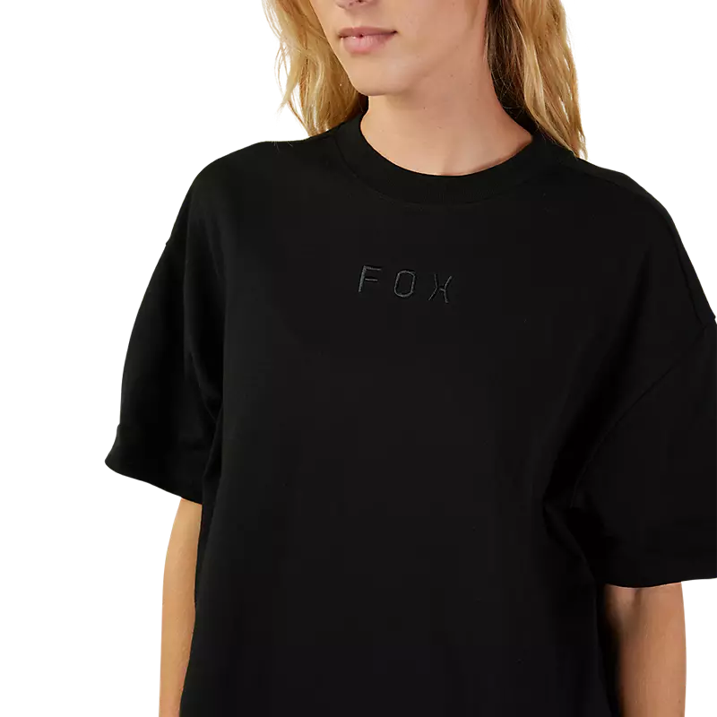 WOMEN'S WORDMARK OS SS TEE (Black) | Fox Racing