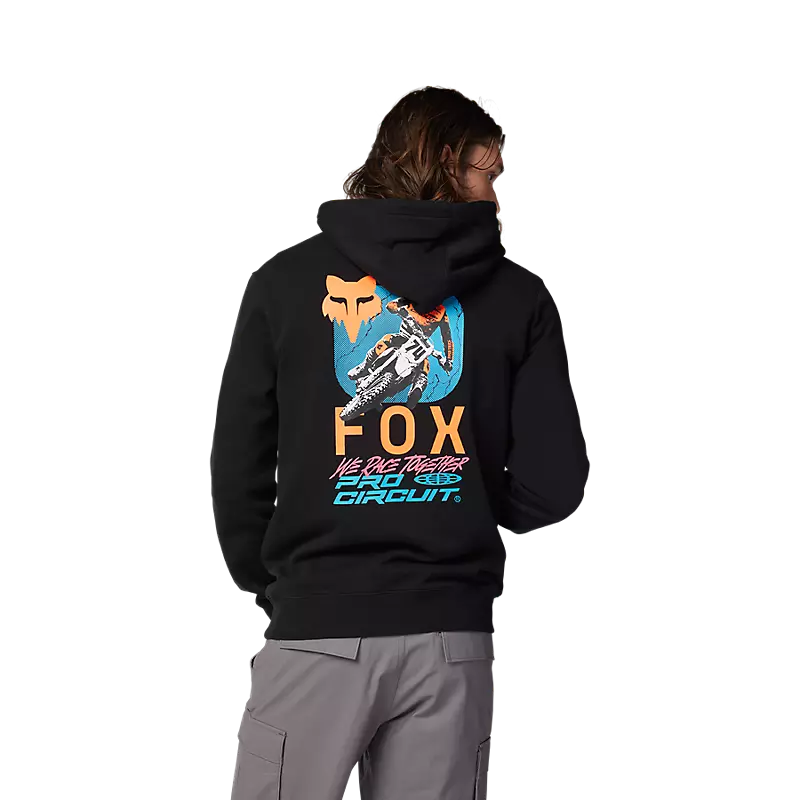 MEN'S FOX X PRO CIRCUIT FLEECE PULLOVER (Black) | Fox