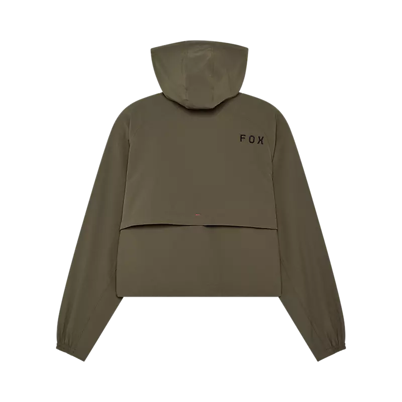 WOMEN'S SURVIVALIST WINDBREAKER (Military Green) | Fox Racing