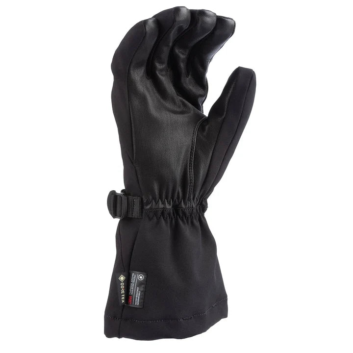 KLIMATE GAUNTLET GLOVE (BLACK-ASPHALT) | KLIM